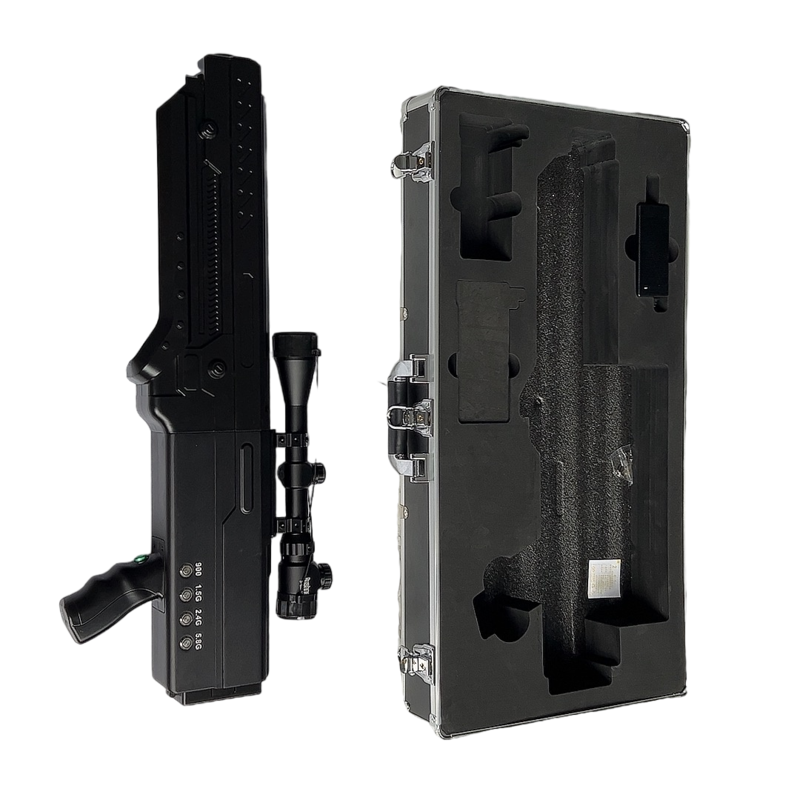  兰洋镇手持便携式枪型低空防御反制四通道A型